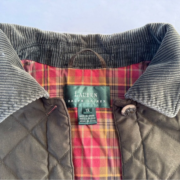 Vintage Ralph Lauren Green Equestrian Horse Jacket Blazer L - Picture 6 of 8